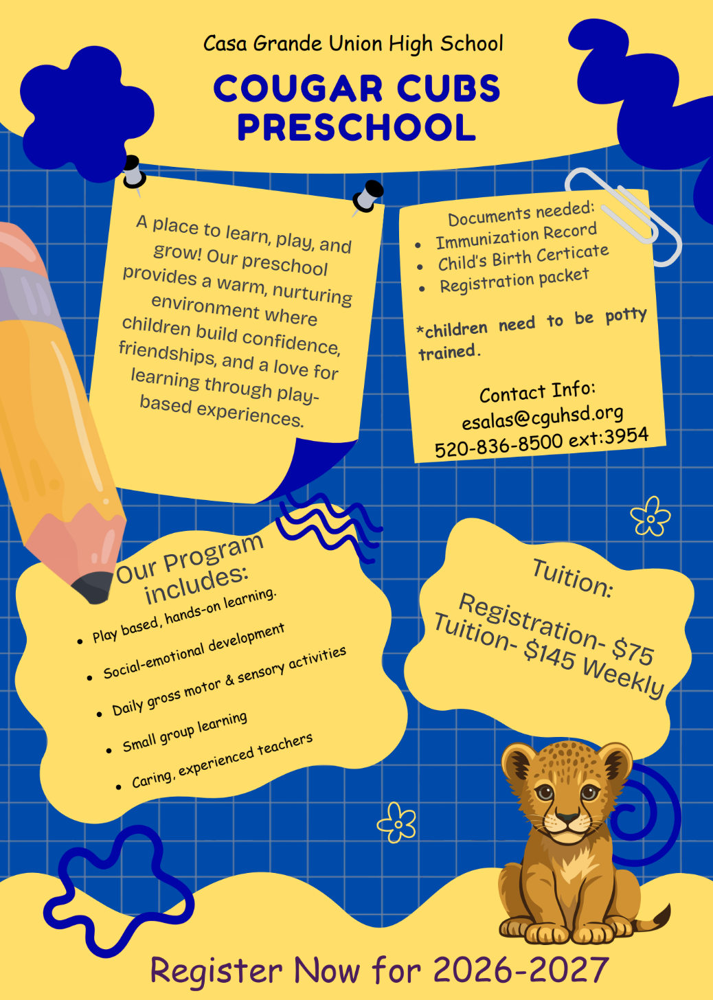 C.G.U.H.S.D.#82 - Cougar Cubs Preschool