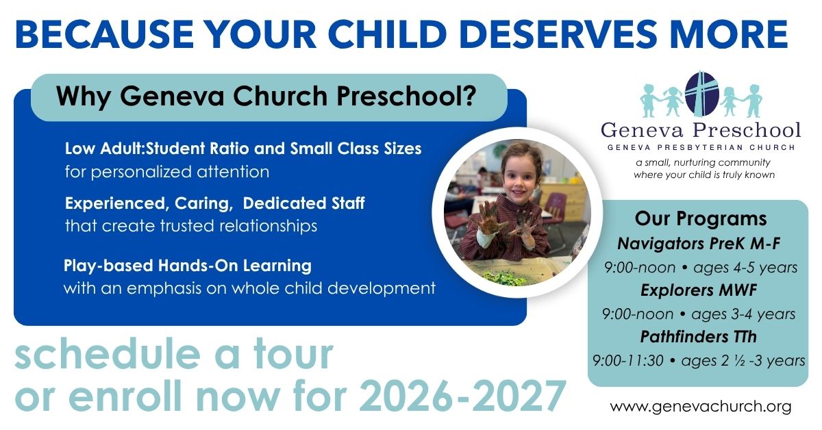 Geneva Presbyterian Church - Licensed Daycare in Canton, MI