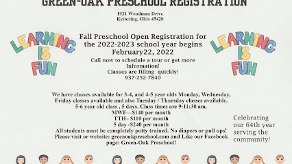 GREEN-OAK PRESCHOOL - Licensed Daycare in Kettering, OH