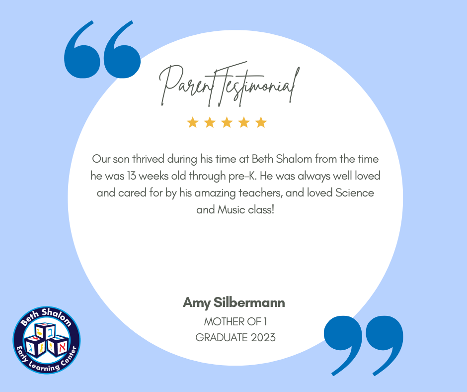 Beth Shalom Early Childhood Dept