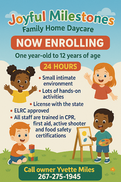 Joyful Milestones Family Home Daycare