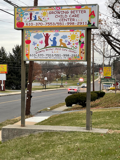 GROWING BETTER CHILD CARE LLC - Licensed Daycare in Temple, PA