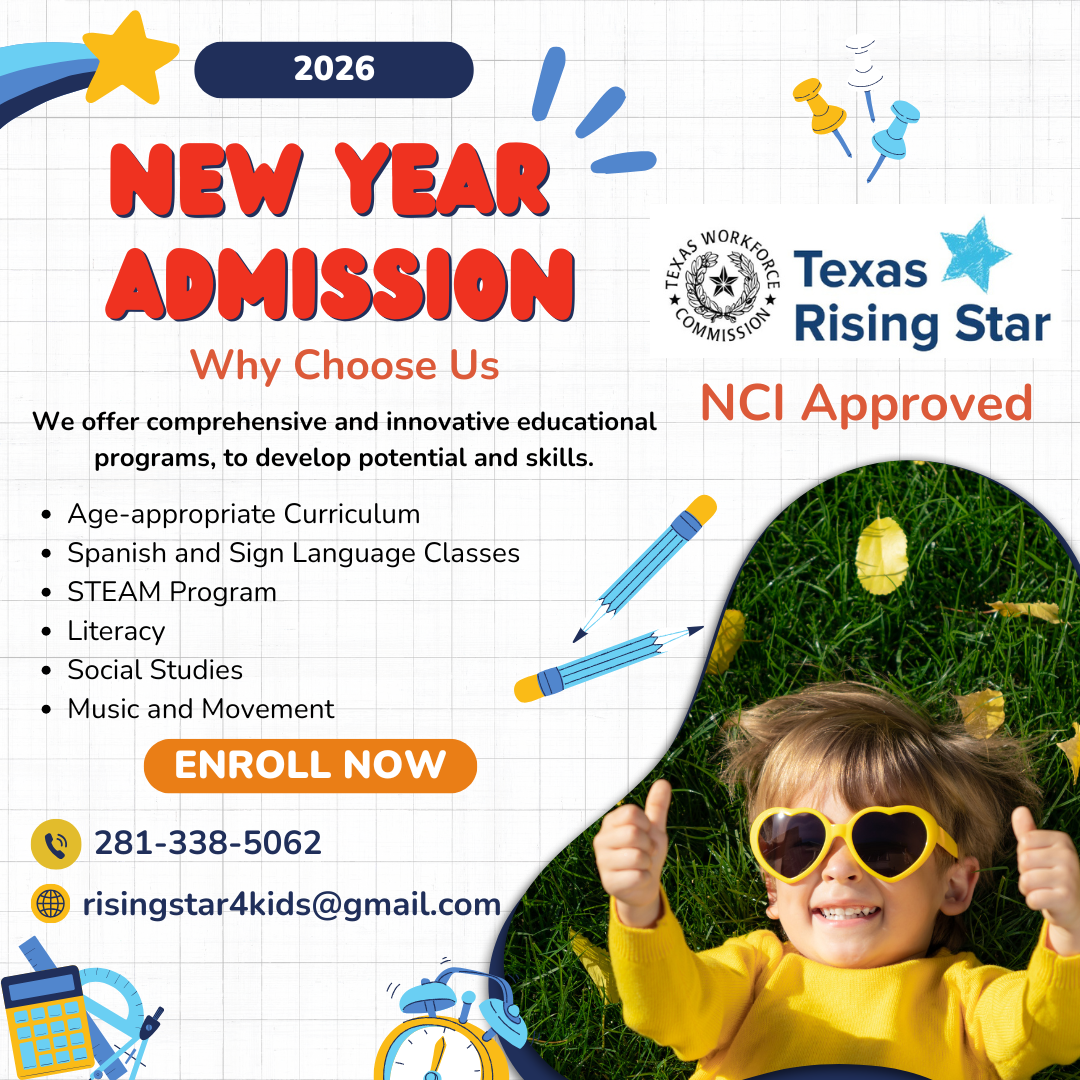Rising Stars Learning Center - Licensed Daycare in Sherman, TX