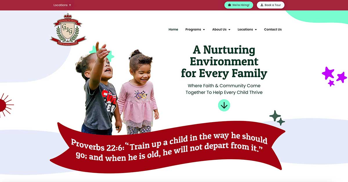 SJB CHILDCARE 2, LLC DBA Growing in Graces