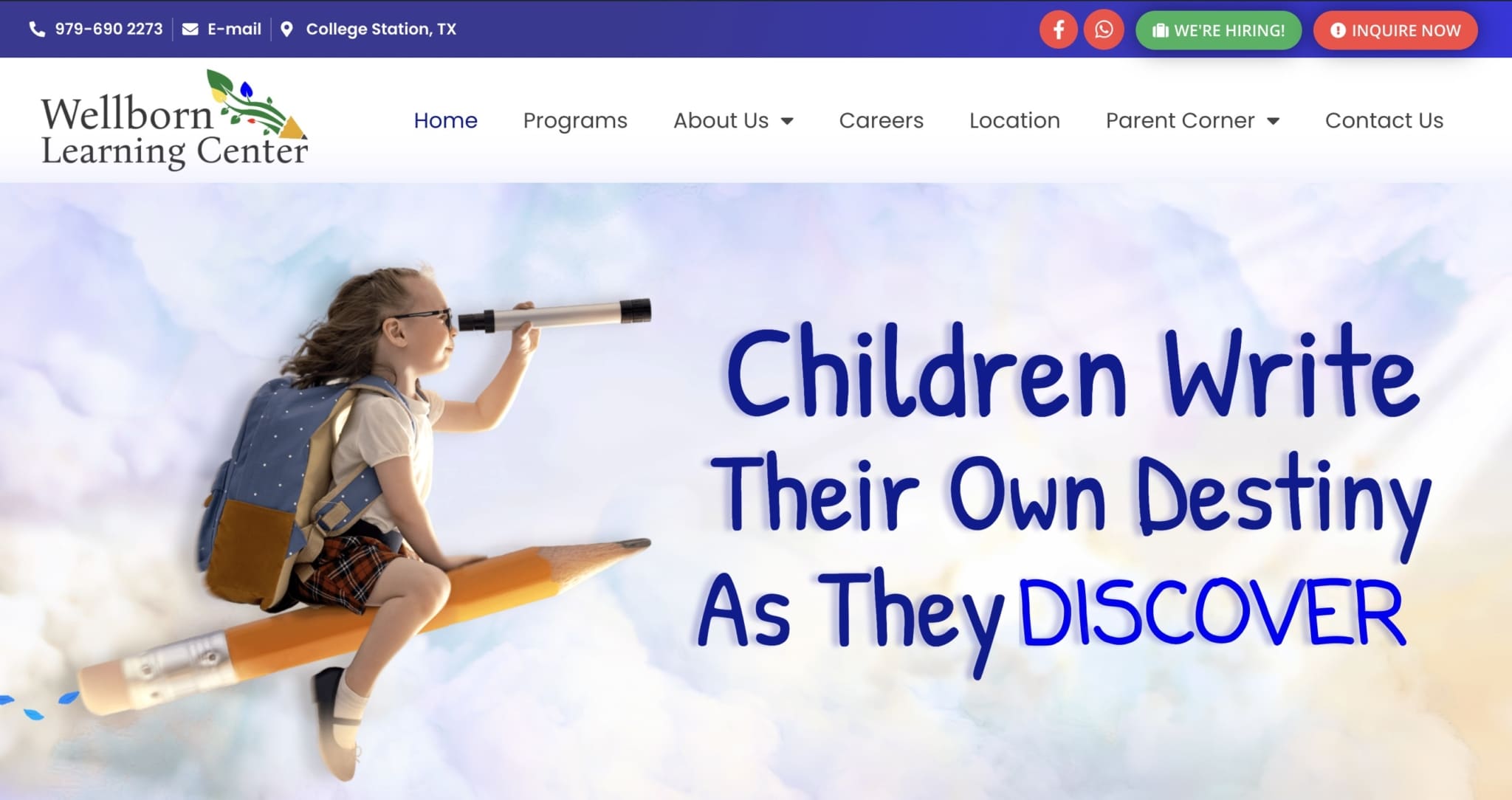 Wellborn Learning Center - Licensed Daycare in College Station, TX