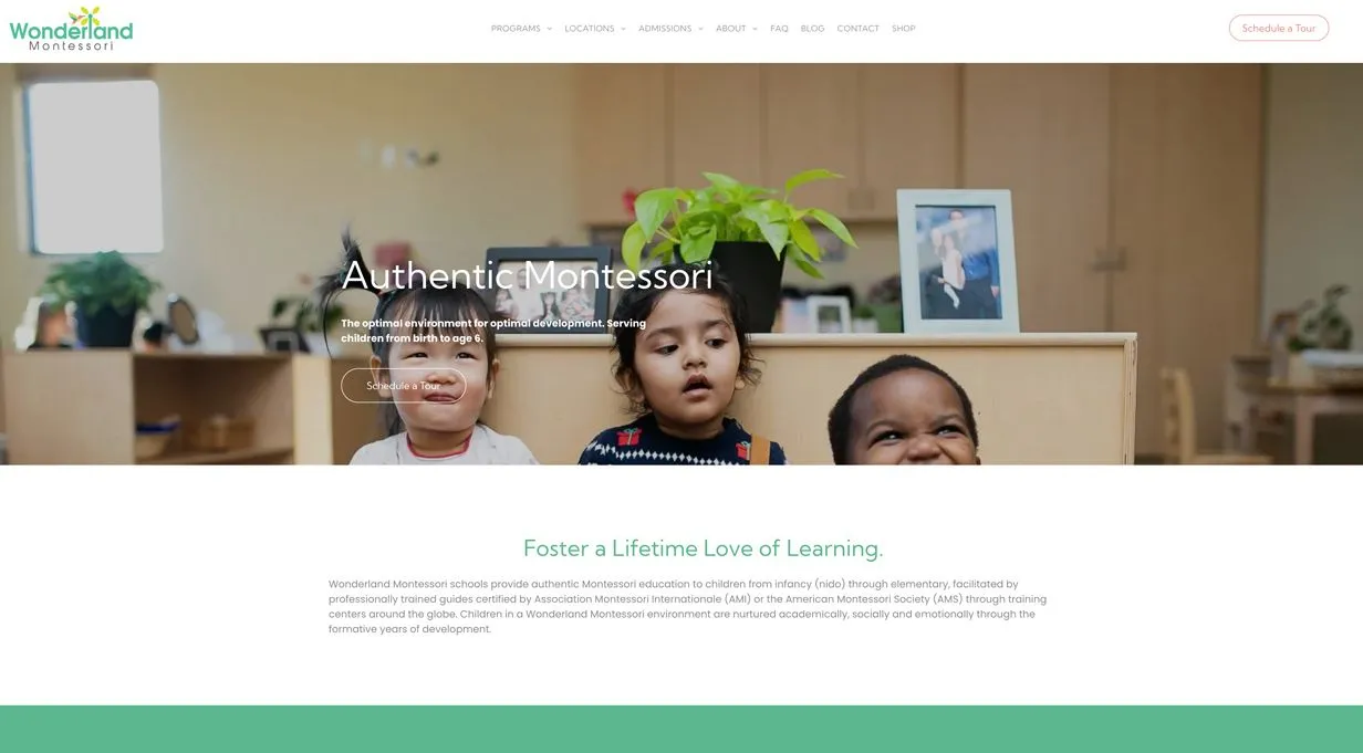 Wonderland Montessori Academy of Las Colinas