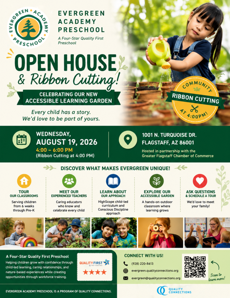 Evergreen Academy Preschool - Licensed Daycare in Flagstaff, AZ